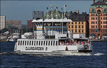 Djurgården 8 på Strömmen, Stockholm 2012-07-27
