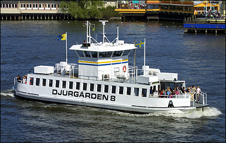 Djurgården 8 utanför Gröna Lund, Stockholm 2002-05-11