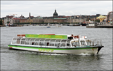 Delfin IX på Strömmen, Stockholm 2019-08-04