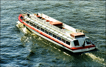 Delfin IX på Riddarfjärden, Stockholm 2002-06-01