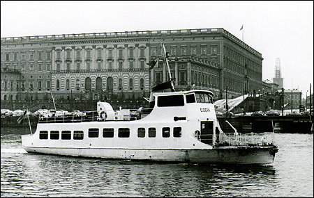 Ejdern vid Strömkajen, Stockholm 1968-11-09