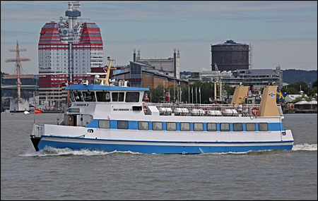 �lv-Snabben 3 utanf�r Cityvarvet, G�teborg 2015-08-03