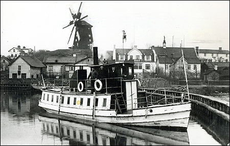 Vega i V�sterhamnen, Str�ngn�s ca. 1922