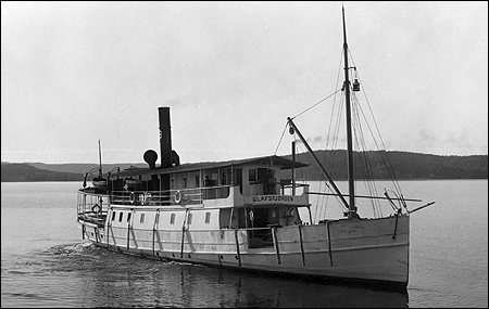Glafsfjorden utanför Arvika på 1926-10-08