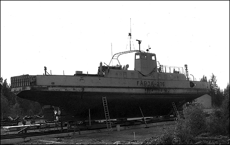 Färja 61/276 i Umeå 1974