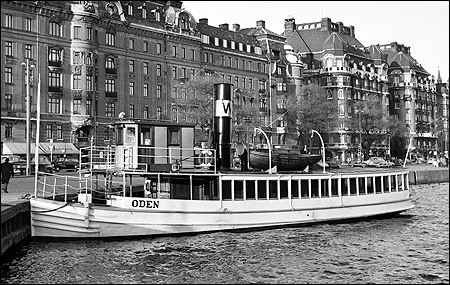 Oden vid Nybroplan, Stockholm 1955-05-19