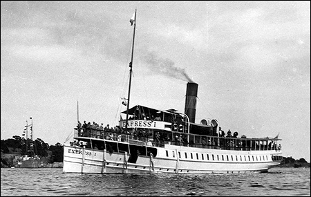 Express I i Sandhamn 1930-07