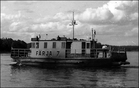 F�rja 61/7 p� leden Resar� - Nantes 1961-05-25