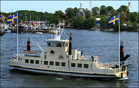 Grönalundsfärjan utanför Gröna Lund, Stockholm 2008-05-31