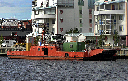 Dykab 1 i Södra hamnen, Luleå 2011-08-12