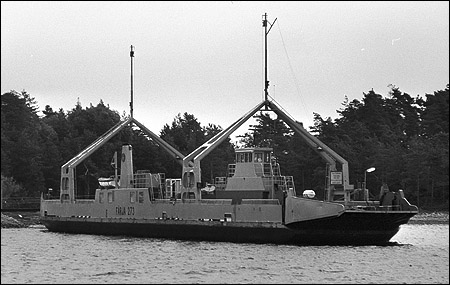 Färja 61/273 mellan Instö och Vrångholmen, Marstrand 1980-05-24