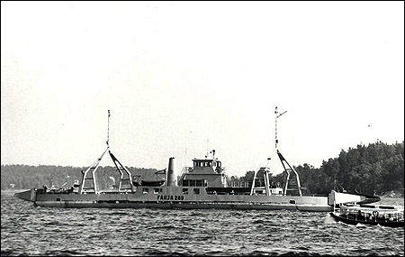Färja 61/289 i Vaxholm 1972-07-02