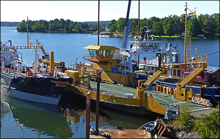 Kajsa-Stina vid Tenö varv AB, Vaxholm 2013-09-03
