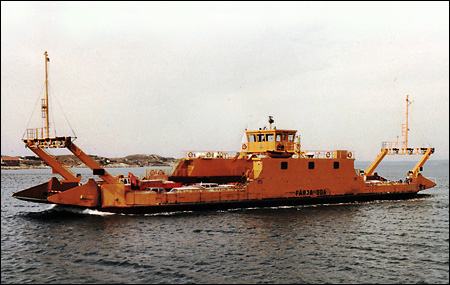 Färja 61/304 på Hönöleden 1981-06-04