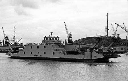 Färja 61/304 i Göteborg 1979-04-17