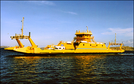 Göta vid Lilla Varholmen, Hisingen 2002-09-29
