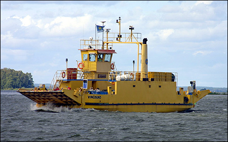 Vinösund på Vinöleden, Hjälmaren 2004-08-21