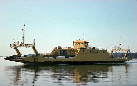 Färja 61/328 på Gullmarsleden 1992-10-31