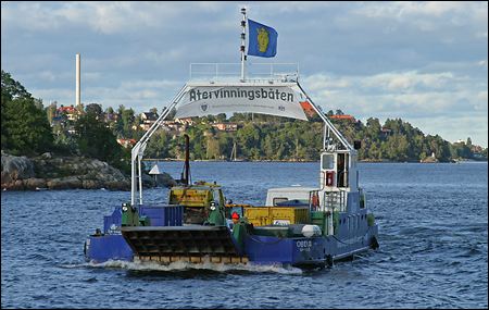 Obelix vid Fjäderholmarna, Stockholm 2006-09-09