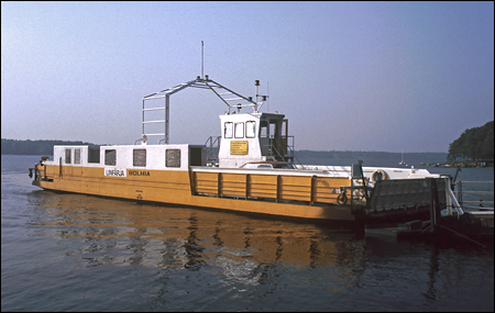F�rja 62/285 vid Bolms� f�rjel�ge 1986