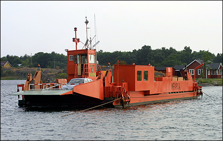 Färja 62/314 vid Yttrepark, Karlskrona 2005-07-19