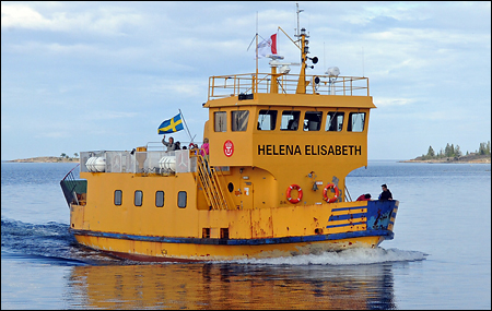 Helena Elisabeth utanför Byviken, Holmön 2011-08-23