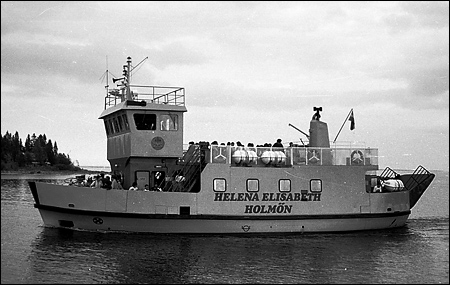 Färja 63/76 vid Norrfjärden 1991-07-11