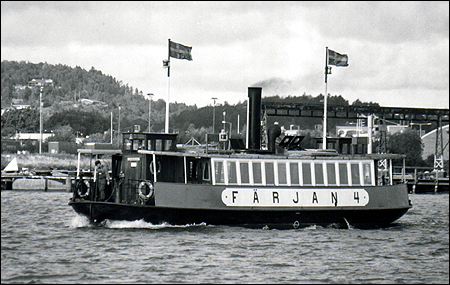 Färjan 4 på Göta älv, Göteborg 2002-09-28