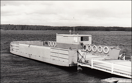 Frja 62/179 vid Sundbackssundet, Storsjn 1965-07-02