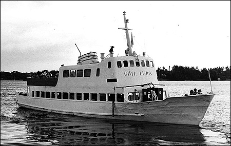 Göta Lejon i Arkösund 1980-08-02