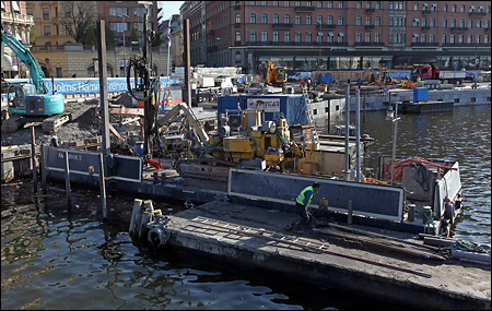 Fagervik II vid Str�mkajen, Stockholm 2011-04-29