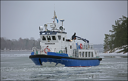 Hamnskär på Åsättrafladen, Ljusterö 2023-03-14