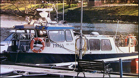 Freja vid Djurg�rdsbron, Stockholm 1994-04-27