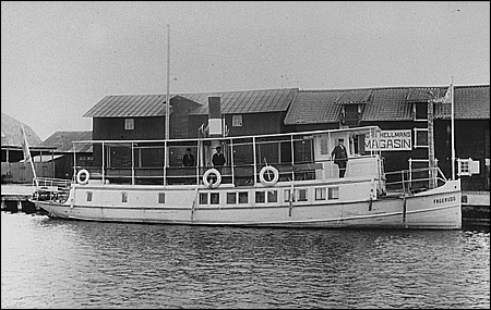 Fagerudd i Enköpings hamn, Enköping