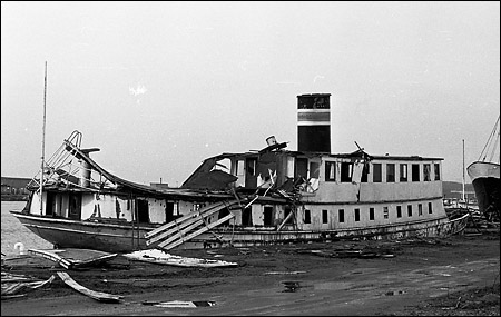 Regent vid Gullbergskajen, G�teborg 1980-04-20