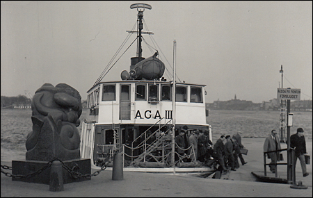 Aga III vid Slussen, Stockholm 1965-05-10