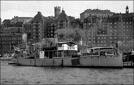 Göta vid Slussen, Stockholm 1917