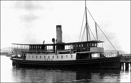 G�ta vid Eriksbergs Mekaniska Verkstad, G�teborg vid leveransen 1895