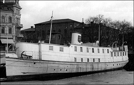 Björkö som Teaterbåten i Göteborg 1947