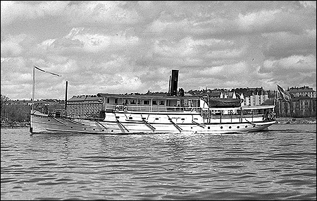 Gripsholm på Riddarfjärden, Stockholm 1927