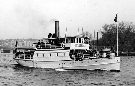 Gustafsberg II på Strömmen, Stockholm 1900