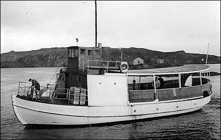 Hakefjord II vid Styrsö Bratten 1951-12-27