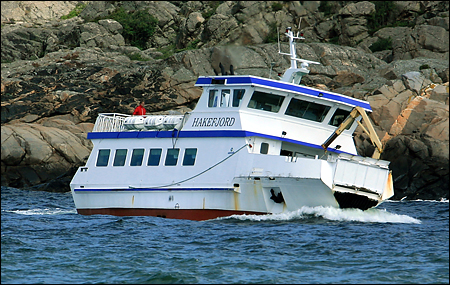 Hakefjord utanför Tjörne huvud, Rönnäng 2007-07-13