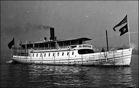 Nya S�dertelge p� Riddarfj�rden, Stockholm ca. 1900