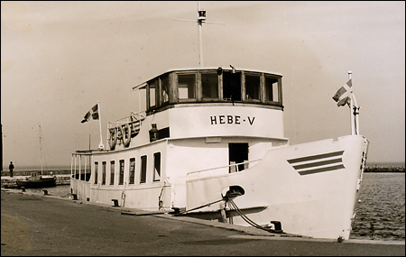 Hebe V i Gränna hamn, Gränna