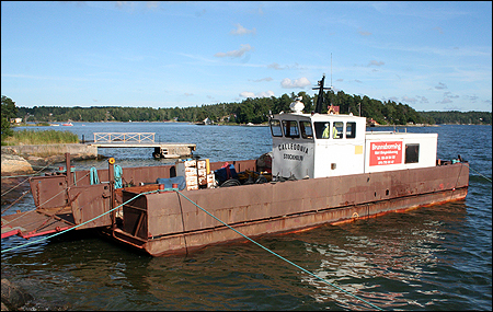 Calledonia vid Skogsöudde, Vaxholm 2010-08-08
