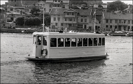 Hamnfärjan II i Marstrand 1953