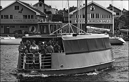 Hamnfärjan III i Marstrand 1978