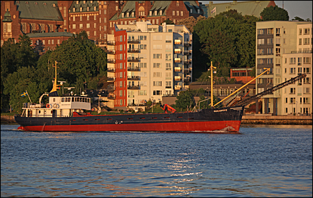 Nordanvind vid Saltsj�qvarn, Stockholm 2013-06-06