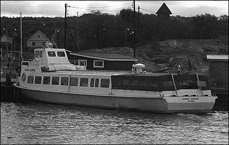 Harry Hj�rne vid Saltholmen, G�teborg 1978